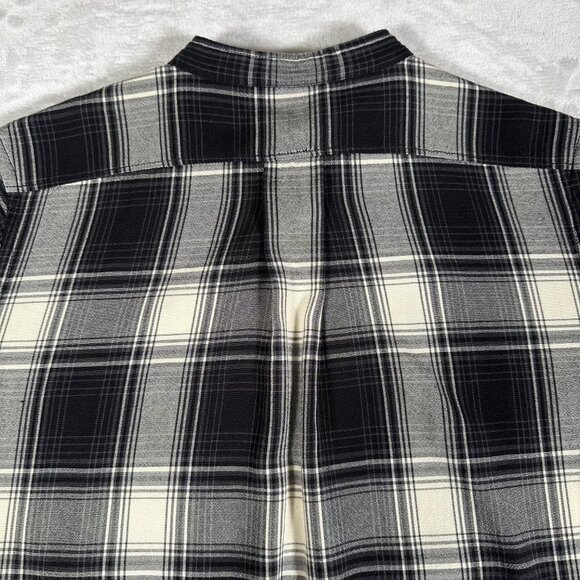Ralph Lauren Denim Supply Shirt Women Size S Plaid Long Sleeve Tunic Top EUC - Picture 11 of 11
